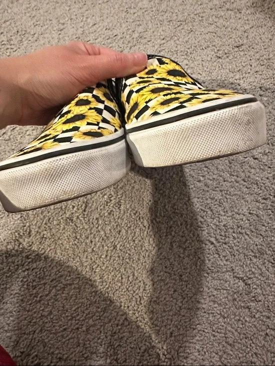 Vans Checkerboard Sunflower Slip-On - Yellow/Black/White - Picture 6 of 6